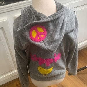 Declan “Hippie Chick” Long-Sleeved Zippered Hoodie